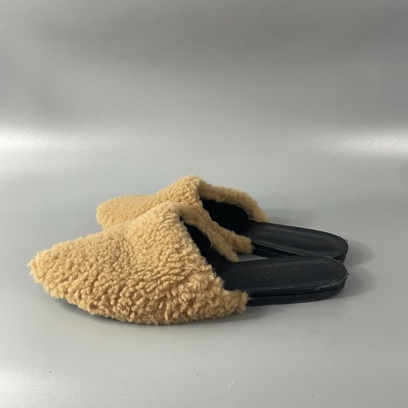Jenny Kanye  shearling mule in natural - Picture 7 of 16